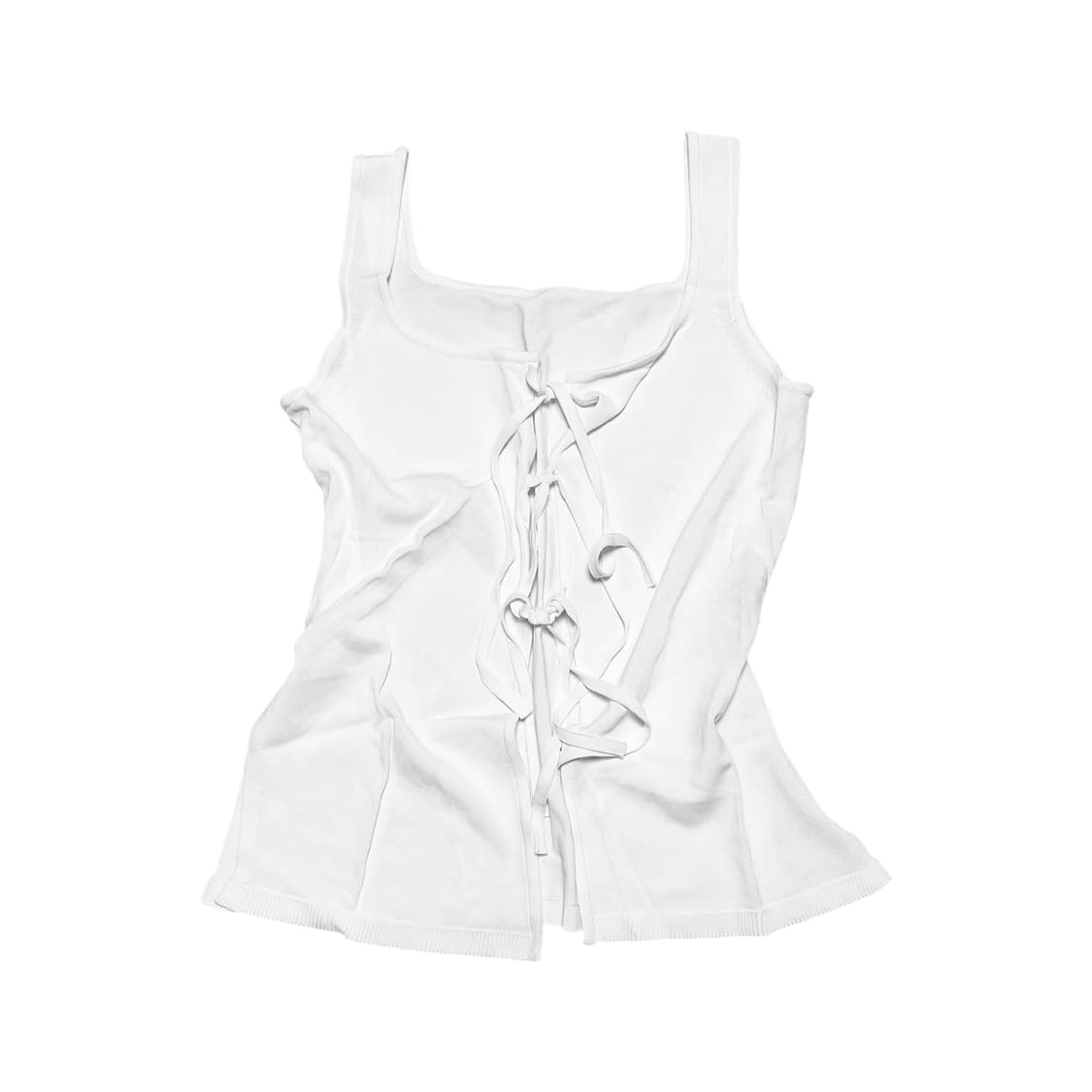 ACOC, 2-wayFlora Tie Vest_Ivory 상품이미지1