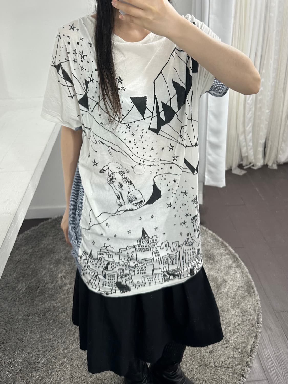 scolar printing top 상품이미지2