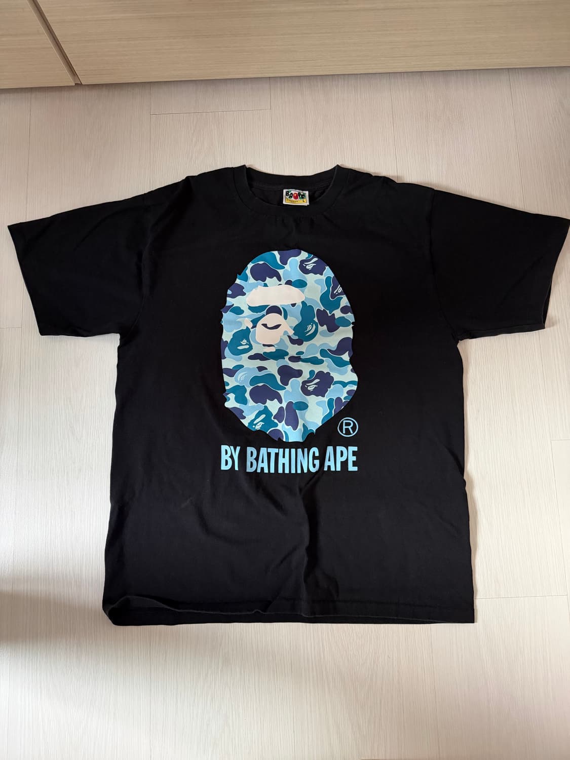  베이프 카모 반팔 티셔츠 L 상품이미지1