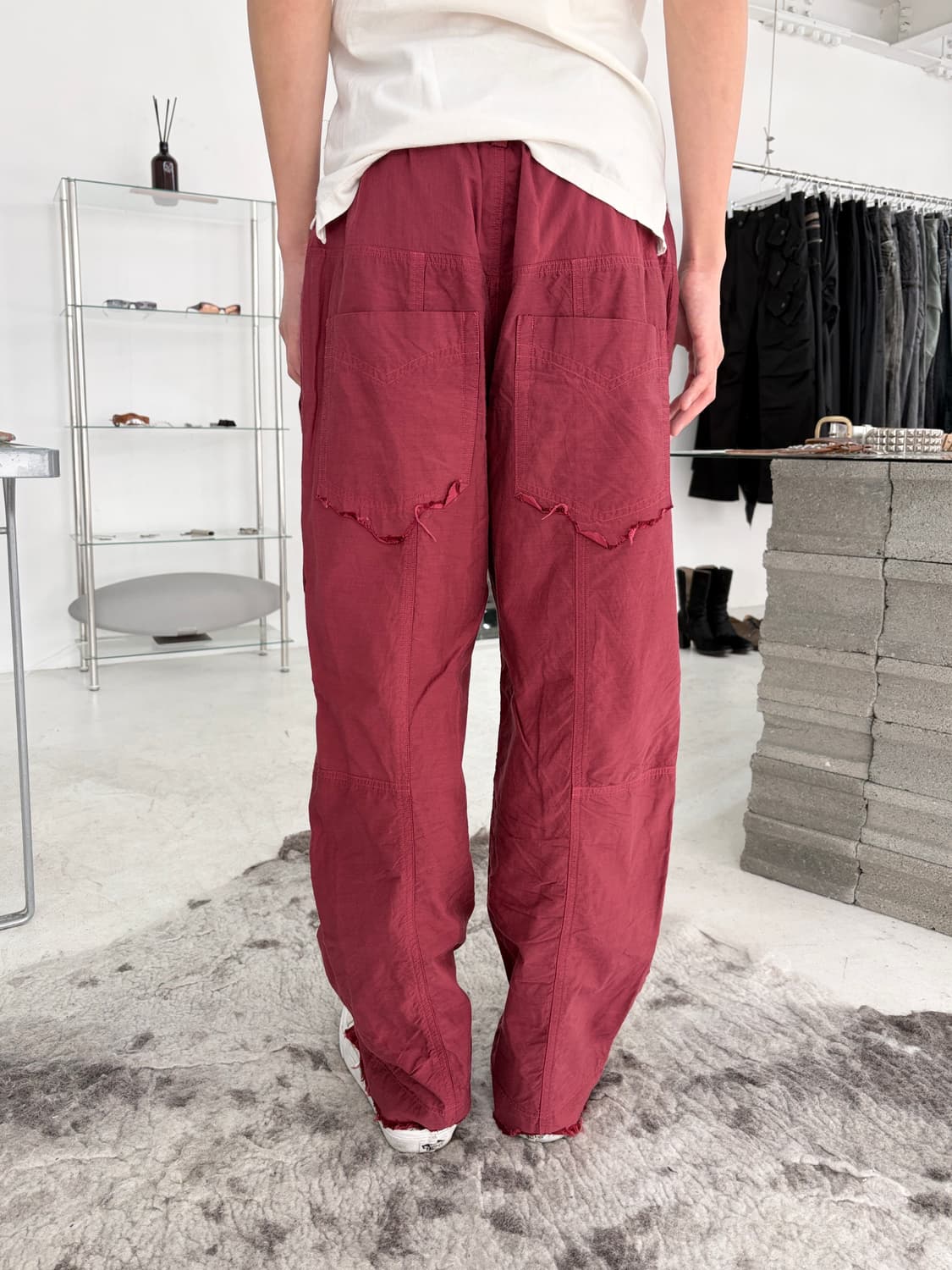 이로쿼이 디스트레스드 베이커 지퍼 팬츠 상품이미지3