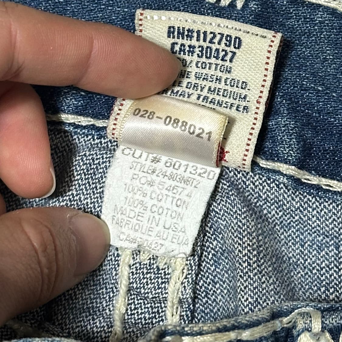 00's 트루릴리젼 빅 스티치 조이 상품이미지10