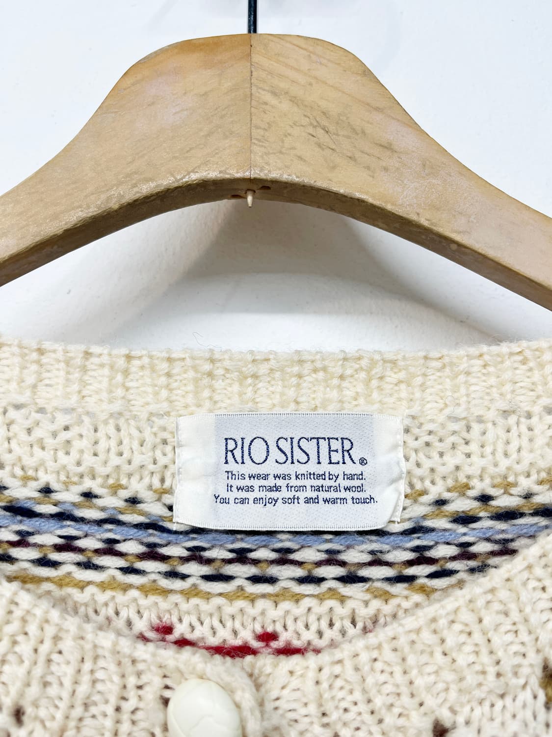  RIO SISTER 핸드메이드 니트 가디건 상품이미지9