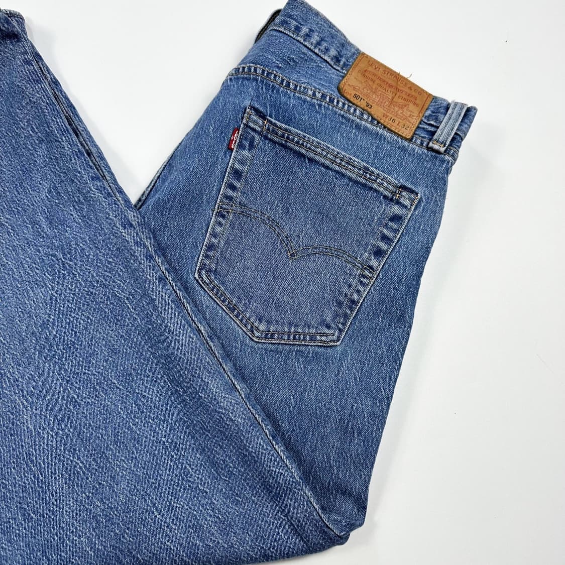 리바이스 501 오리지널 데님 팬츠 (36인치) 상품이미지1