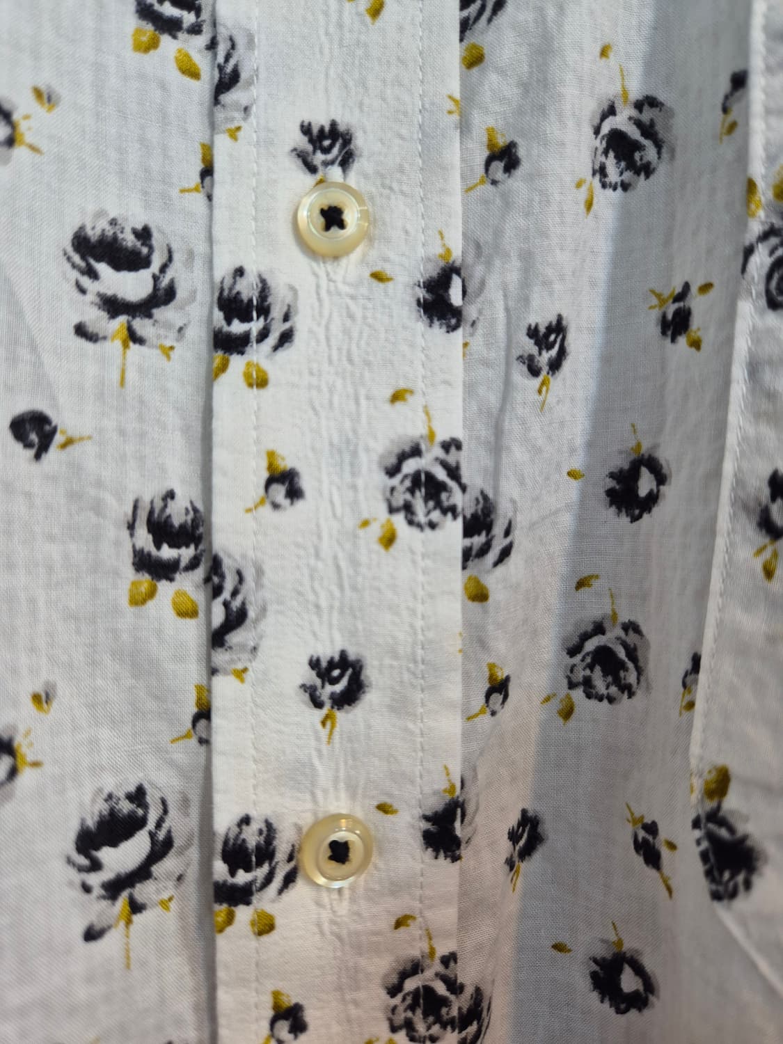 플라워 패턴 셔츠 L 새상품  상품이미지5