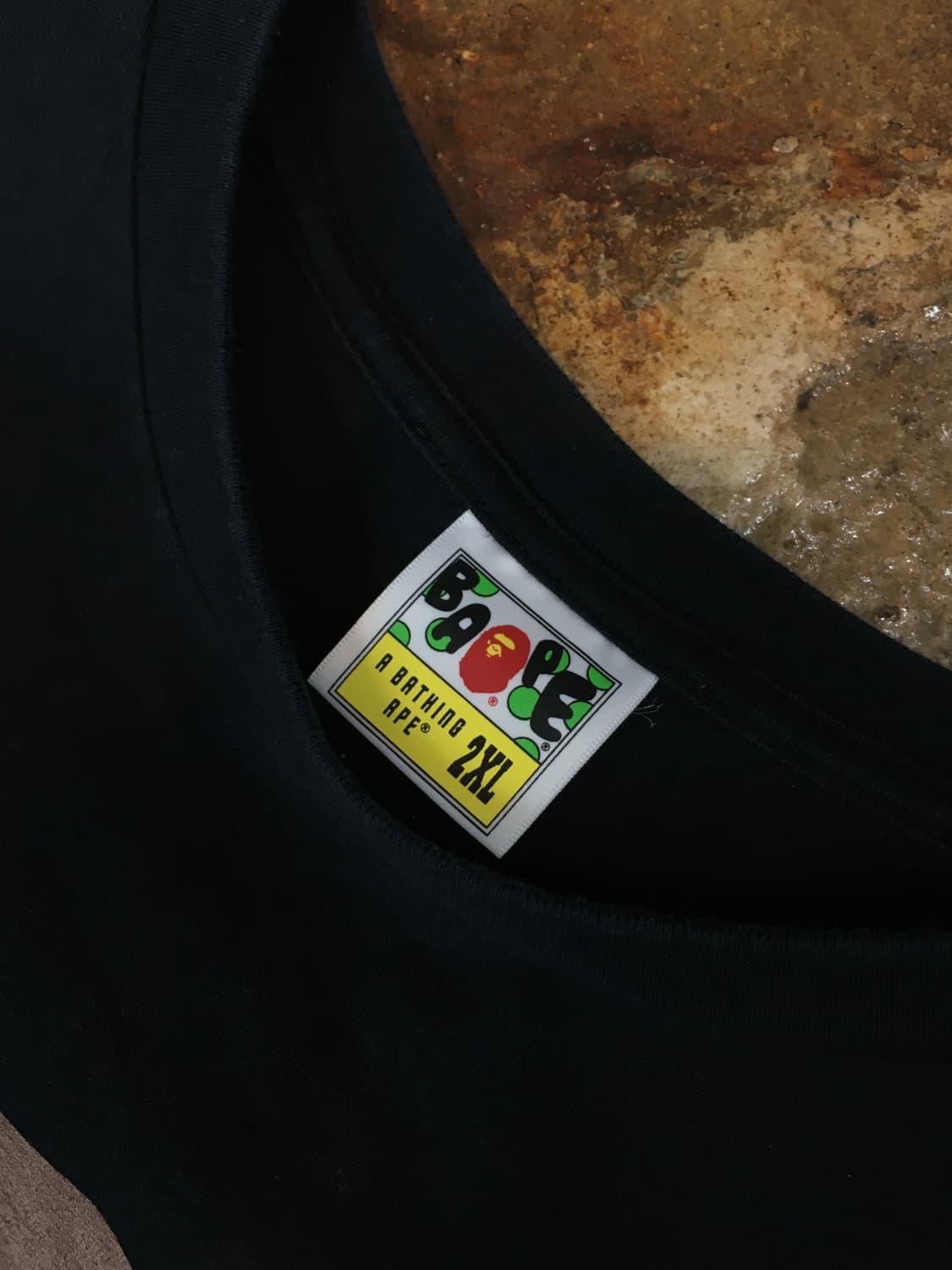 베이프 반팔티 블랙 상품이미지5