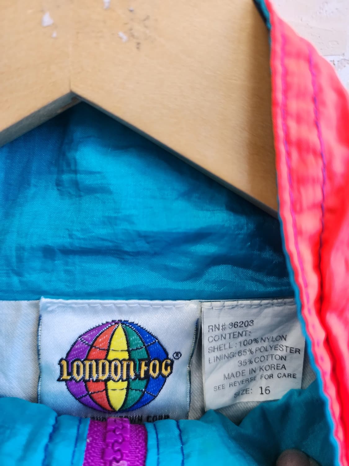 멀티 컬러 바람막이  상품이미지5