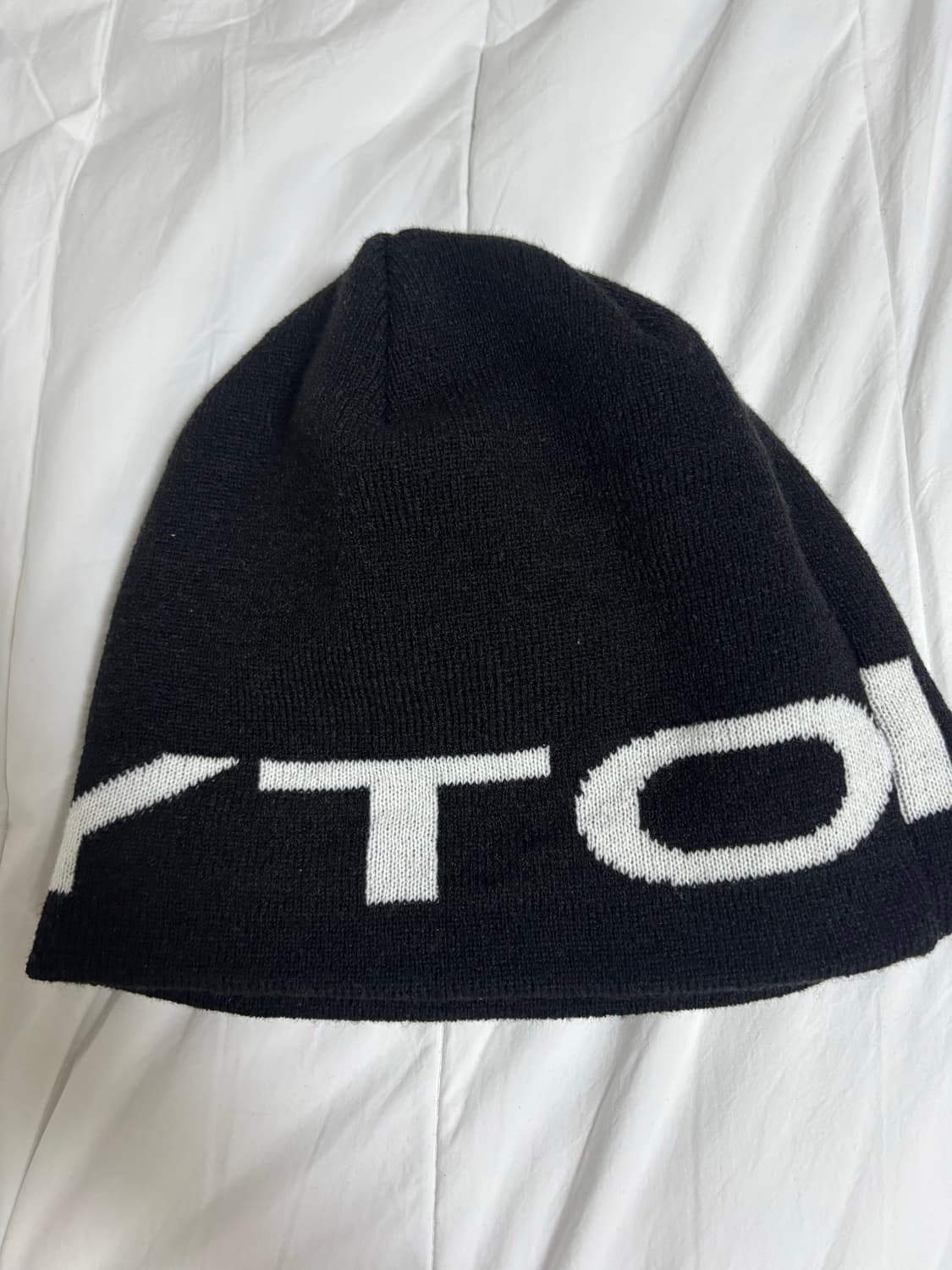 레씨토 자카드 비니 블랙 상품이미지3