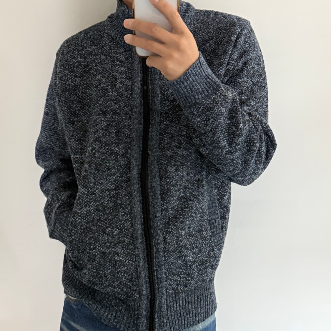 노네임 남성 집업 가디건 상품이미지1