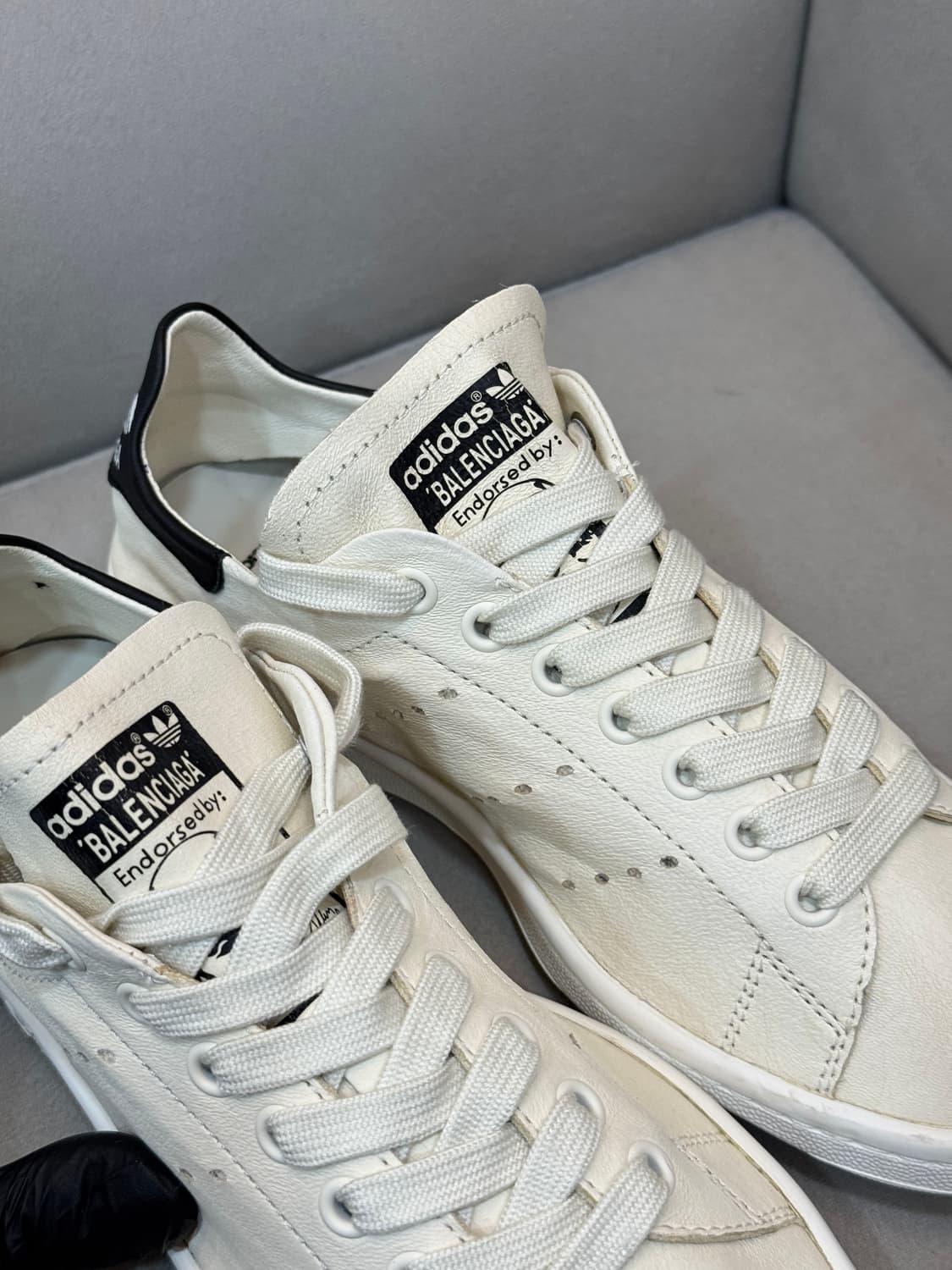 발렌시아가 아디다스 스탠 스미스 스니커즈 36사이즈 상품이미지4