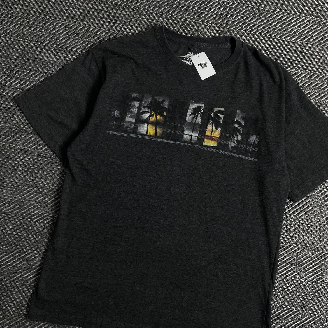 빈티지 팜트리 프린팅 박시핏 티셔츠y 3102 상품이미지1