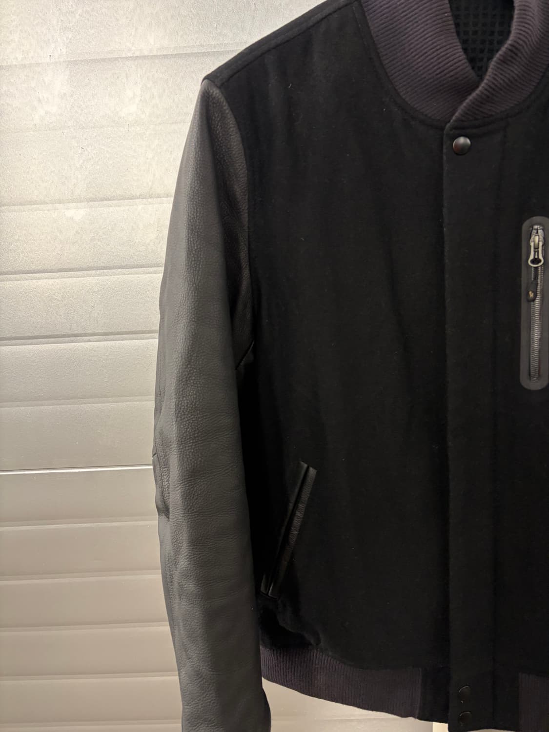 Nike leather varsity jacket XL 상품이미지3