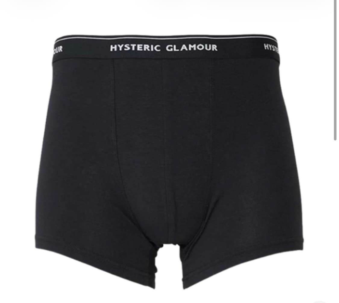 히스테릭 글래머 스피드스터 박서 브리프 블랙 상품이미지2