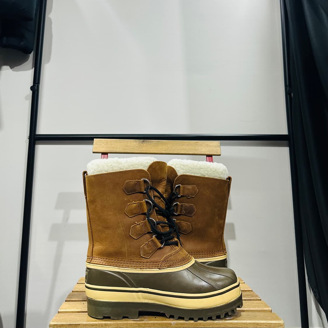 US6) 대너 Danner 방한화 남녀공용 부츠 양털부츠 브라운 상품이미지7