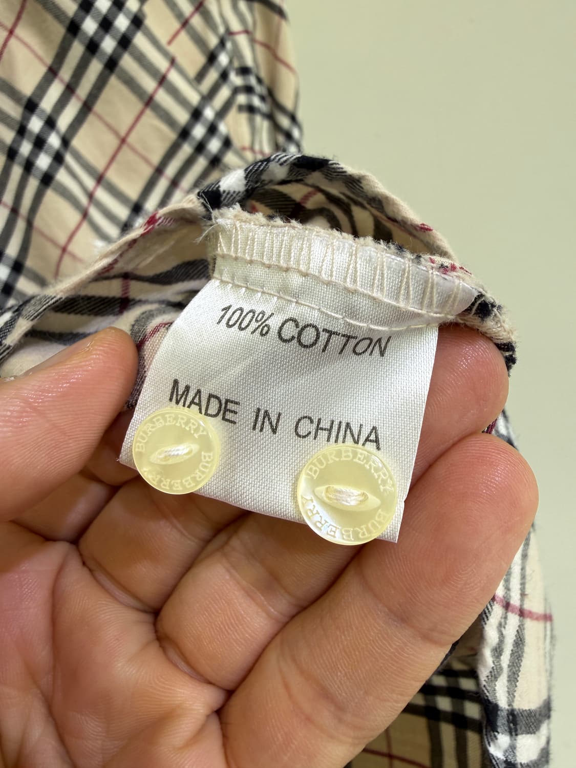 BURBERRY 노바체크 셔츠  상품이미지7