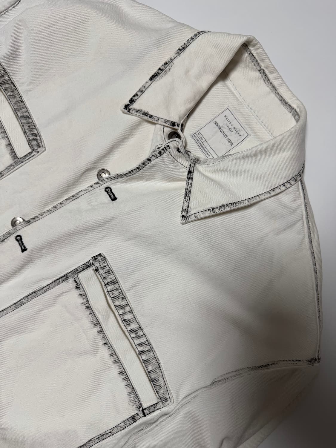 메종미네드 데님 자켓 상품이미지2