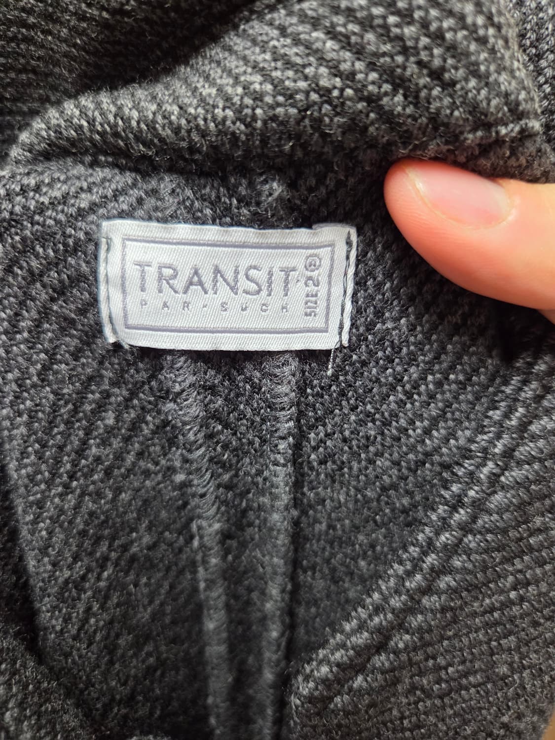 TRANSIT 더블 버튼 자켓 그레이 2사이즈 상품이미지3