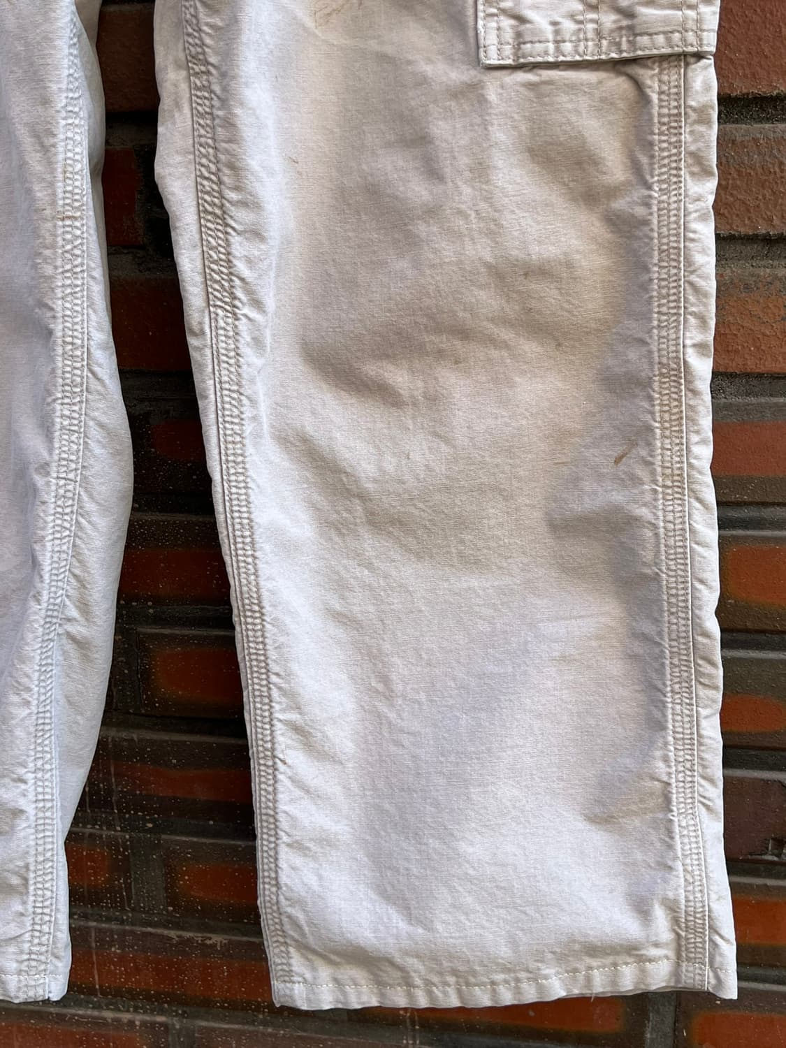 [36x30] 칼하트 빈티지 카고팬츠 베이지 워크웨어 팬츠 D280 상품이미지5