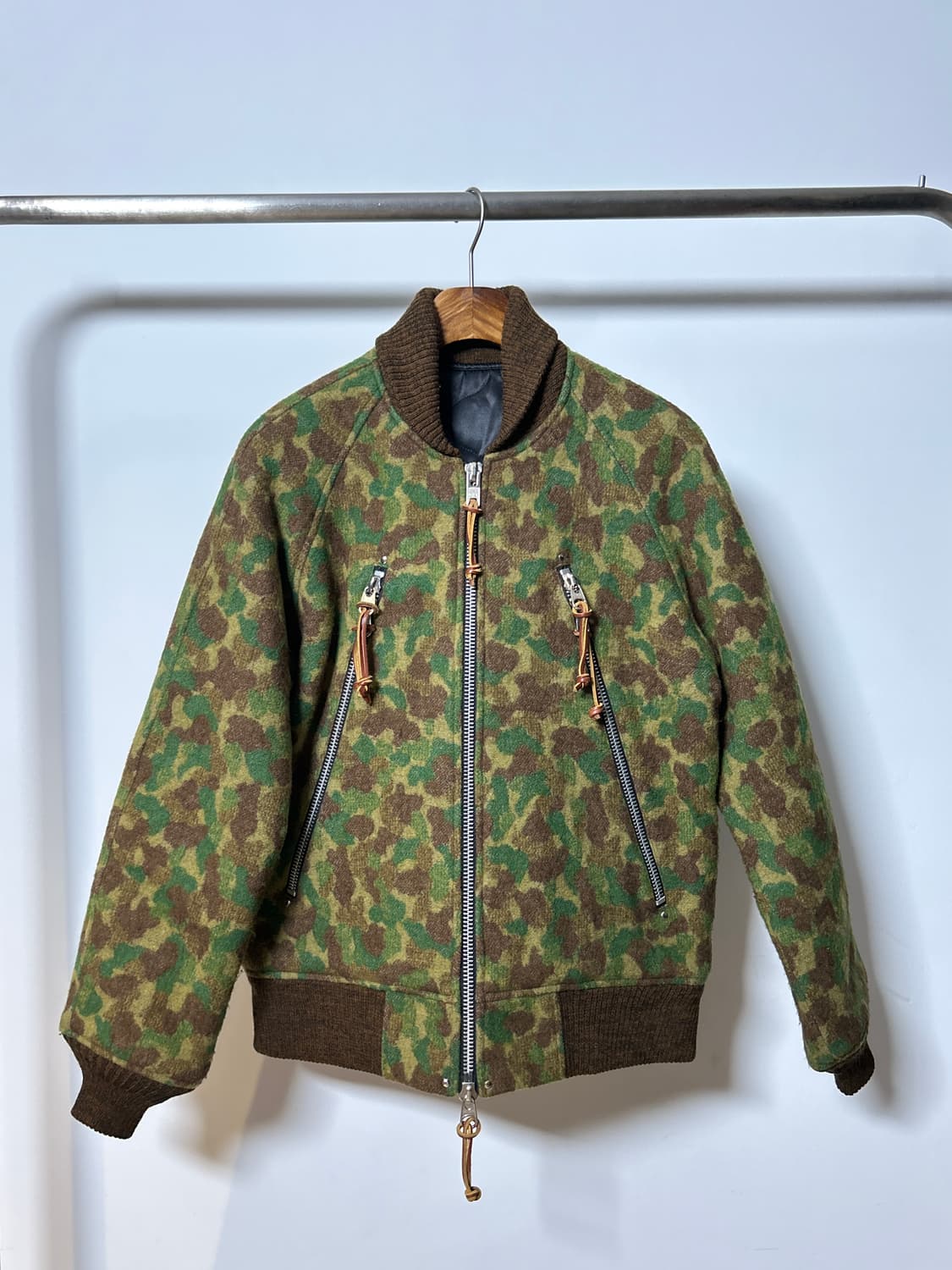 Monitaly U.S.A Made Camp Wool Blazer 상품이미지1