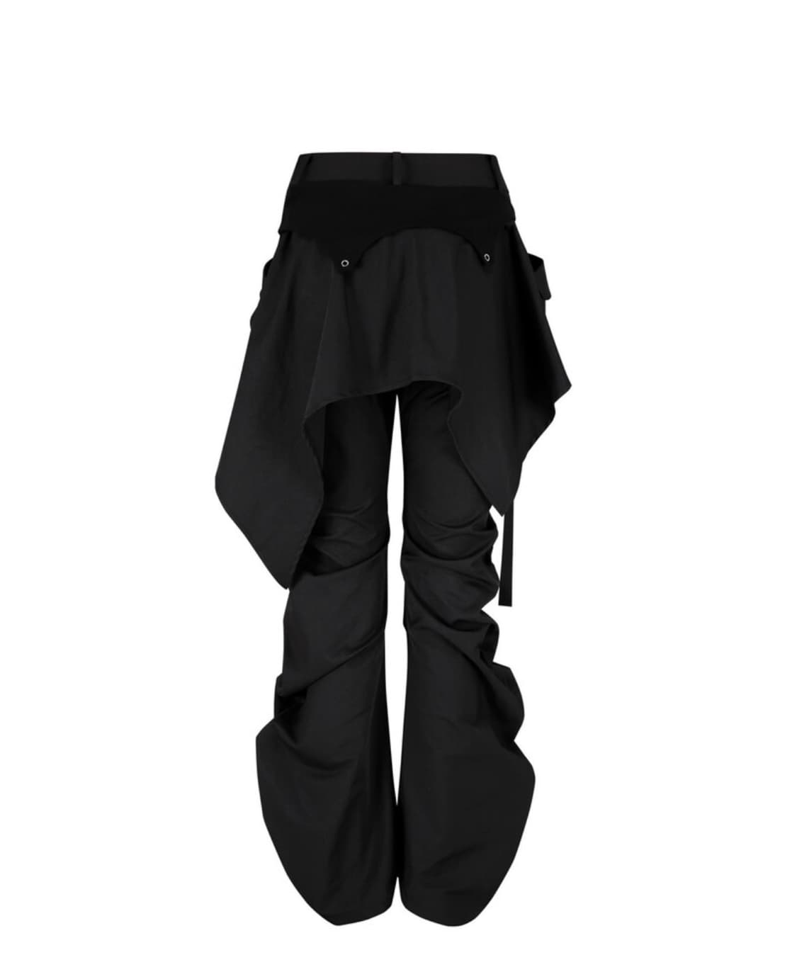 카시코 Layered Strap Pants Black 상품이미지2