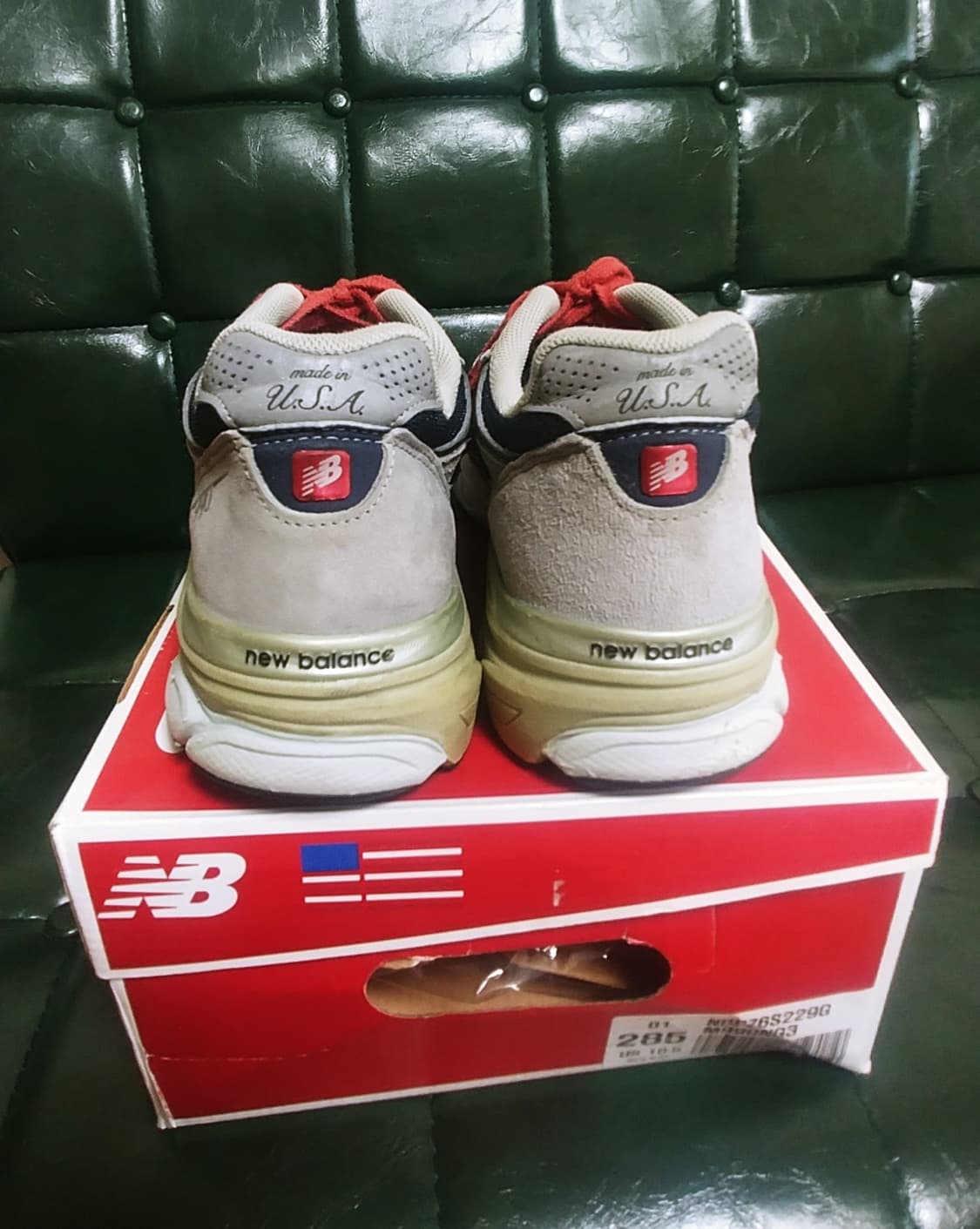 285) 뉴발란스 990v3 NG3 상품이미지3