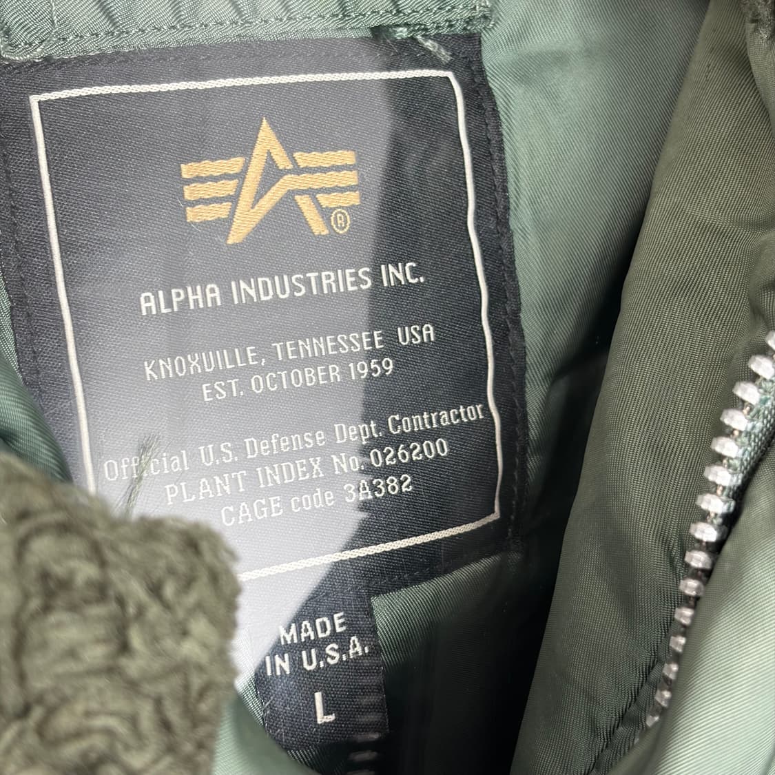 알파인더스트리 n-3b 항공점퍼 야상 자켓 상품이미지3