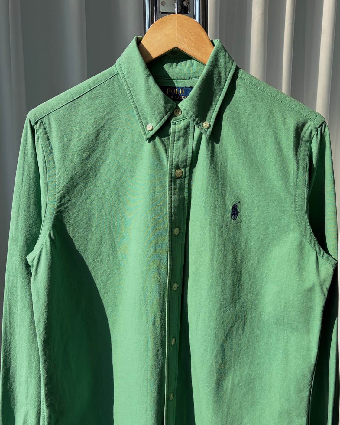 [M]폴로 랄프로렌 그린 옥스포드 셔츠 상품이미지4