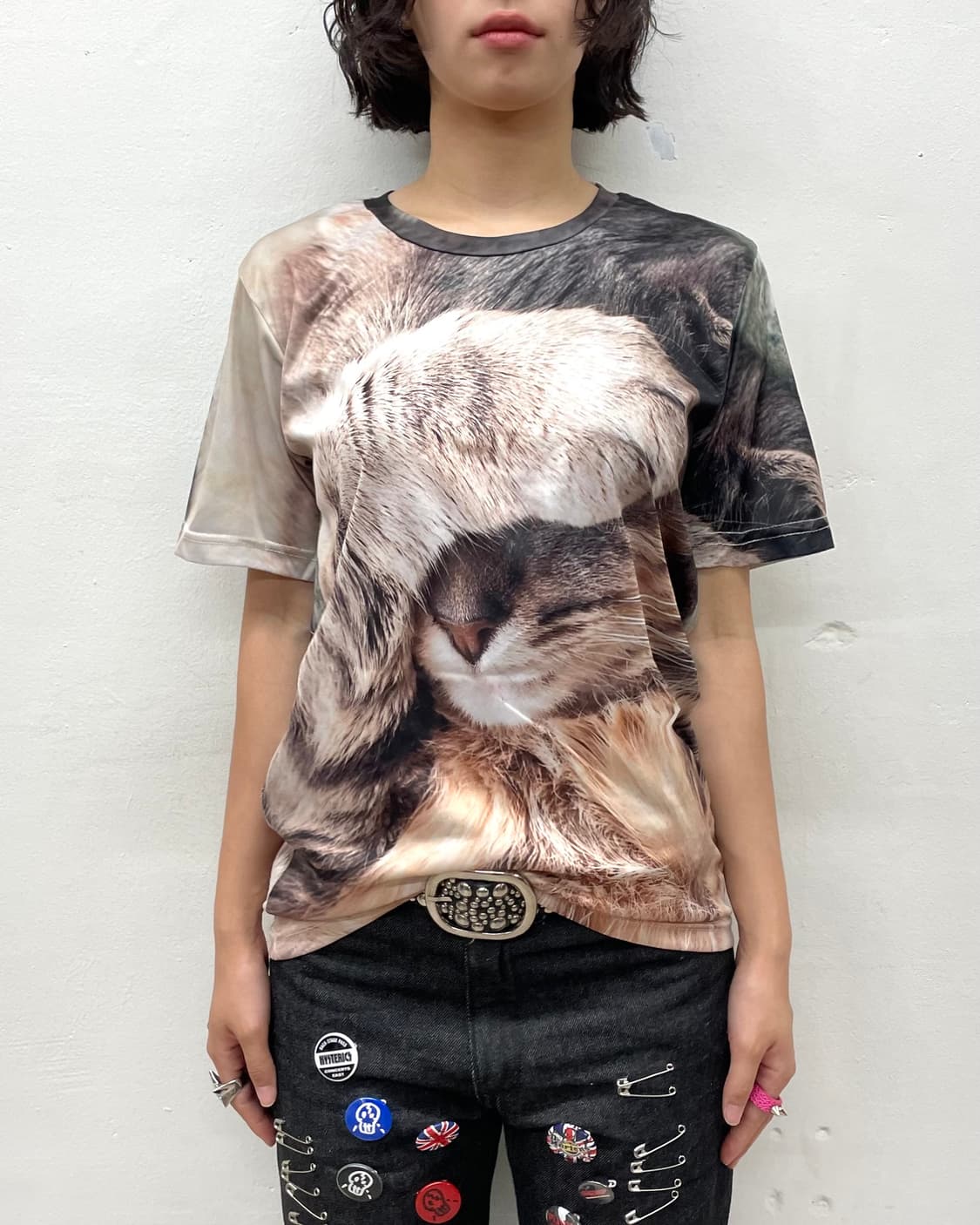Big Cat Printed T-Shirt  상품이미지2