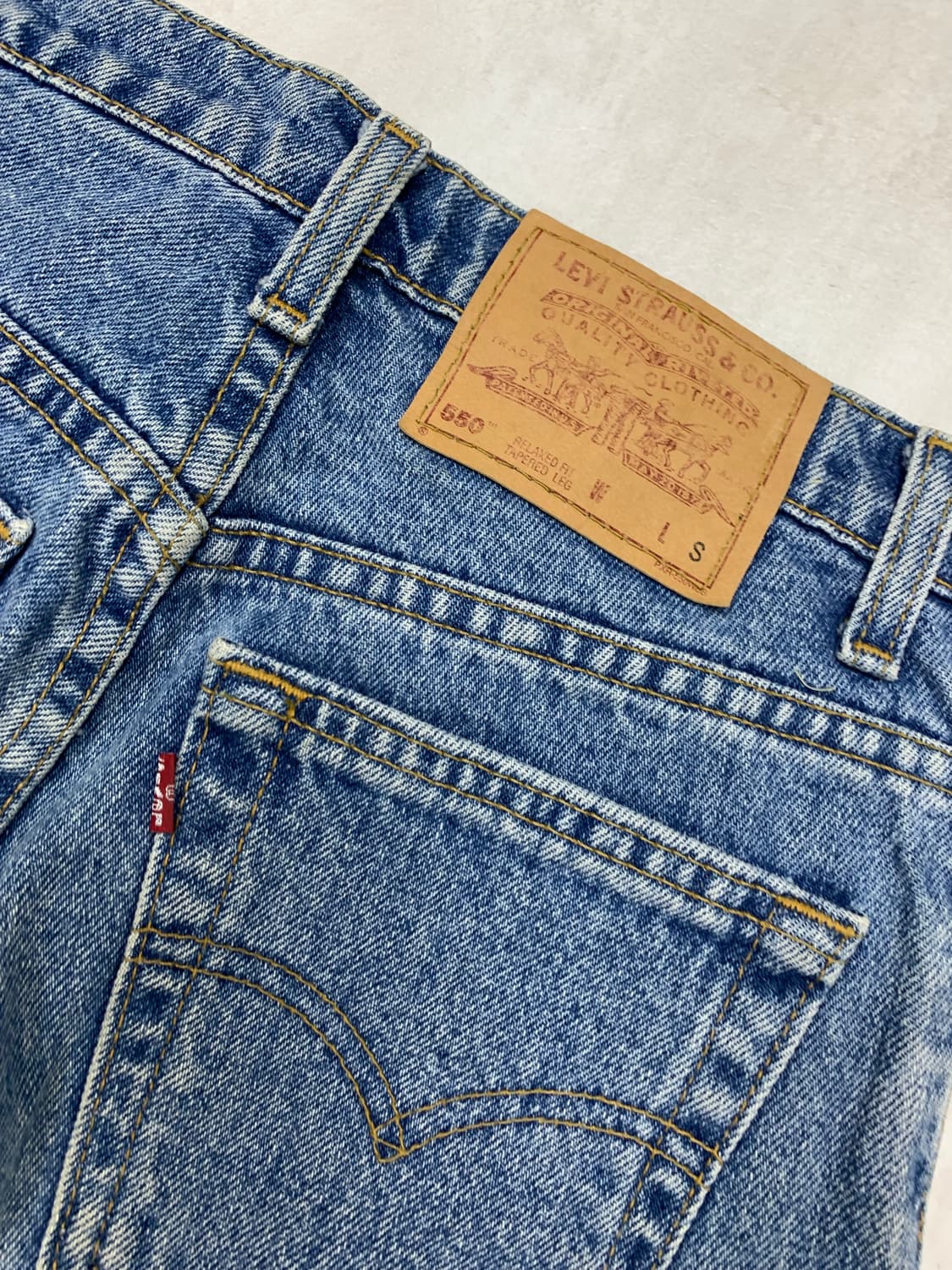 리바이스 550 데님 팬츠 #487 상품이미지8
