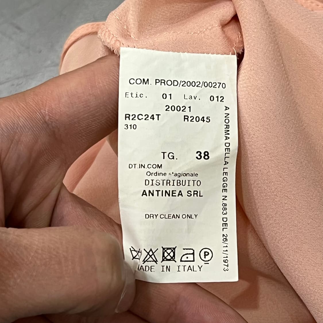  엠포리오 아르마니 셔링 하프 블라우스 y16194 상품이미지8