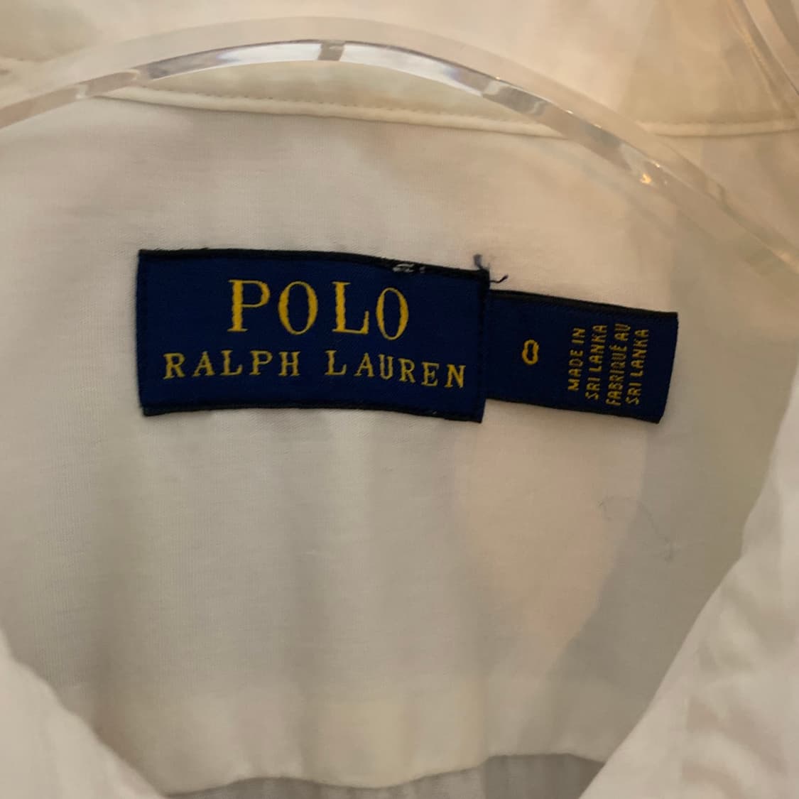 0 폴로랄프로렌 여성 화이트 스판 블라우스 셔츠 상품이미지4