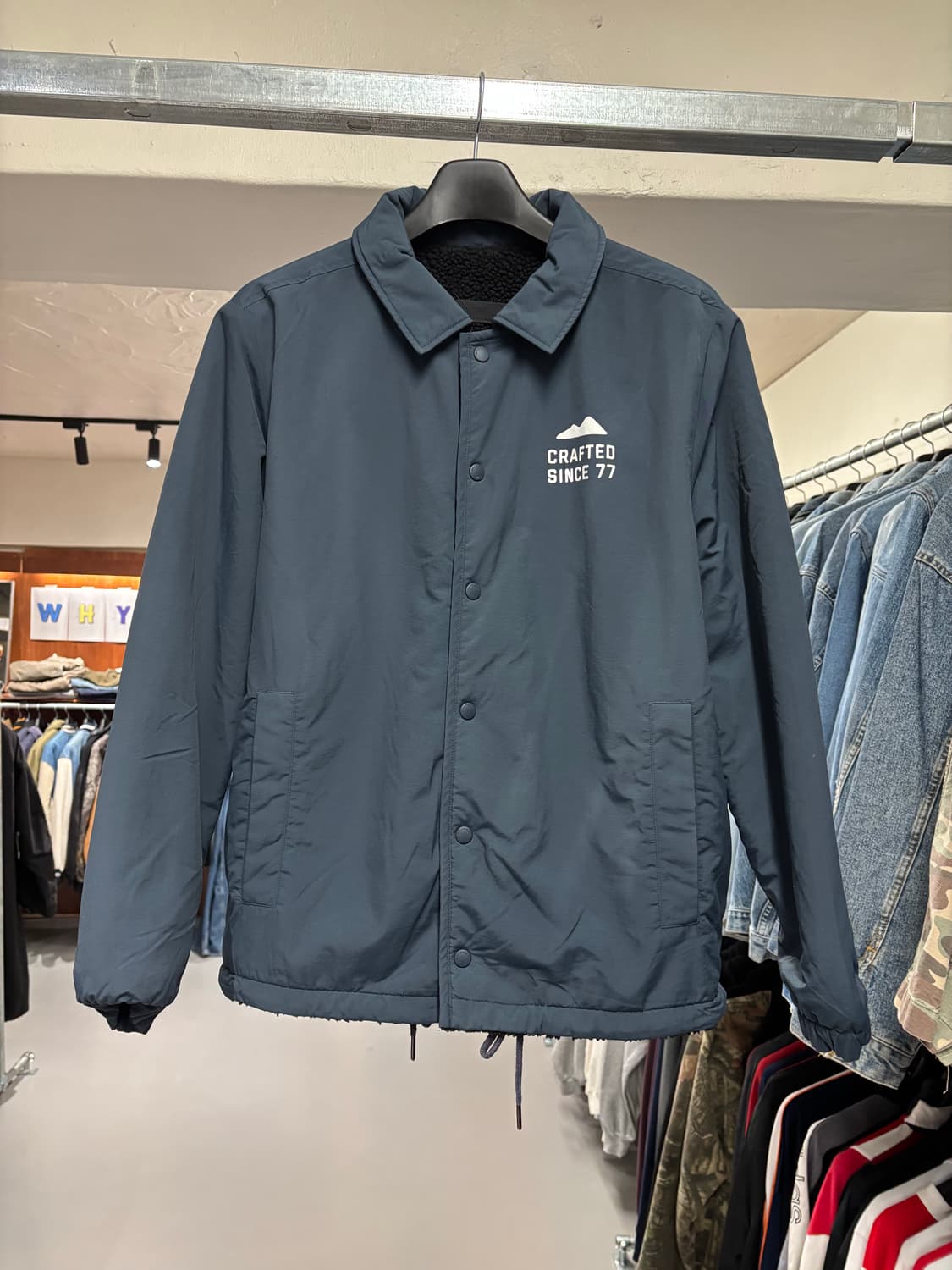 그레고리 양면 쉐르파 코치 자켓 상품이미지4