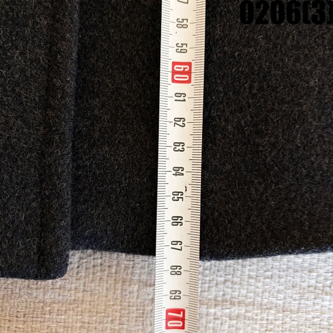 [88-98-165] 지컷 여성 금장단추 모직 더블 코트 0206(3) 상품이미지7