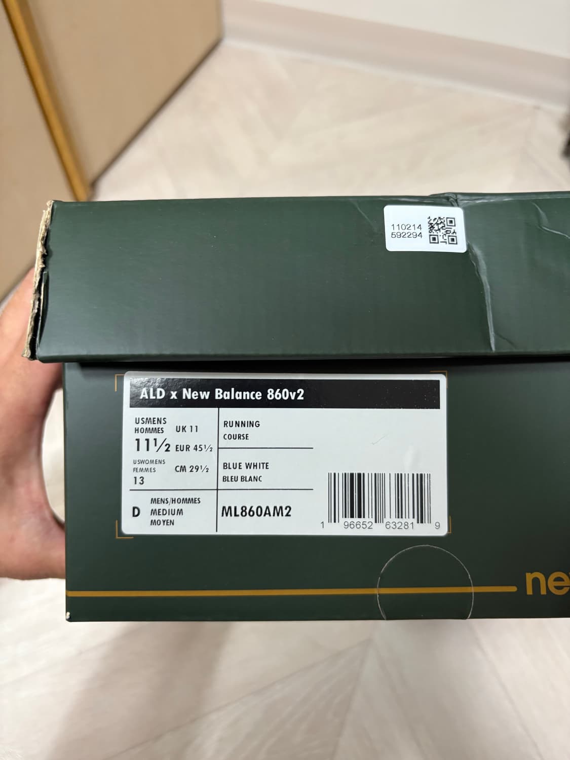 [295] 뉴발란스 x 에메 레온 도르 860v2 블루 상품이미지6