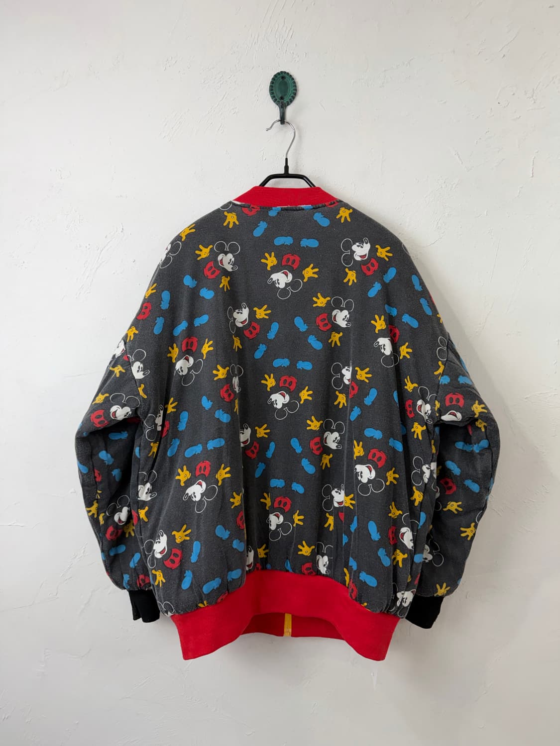90s 디즈이 미키마우스 리버서블 봄버 상품이미지6