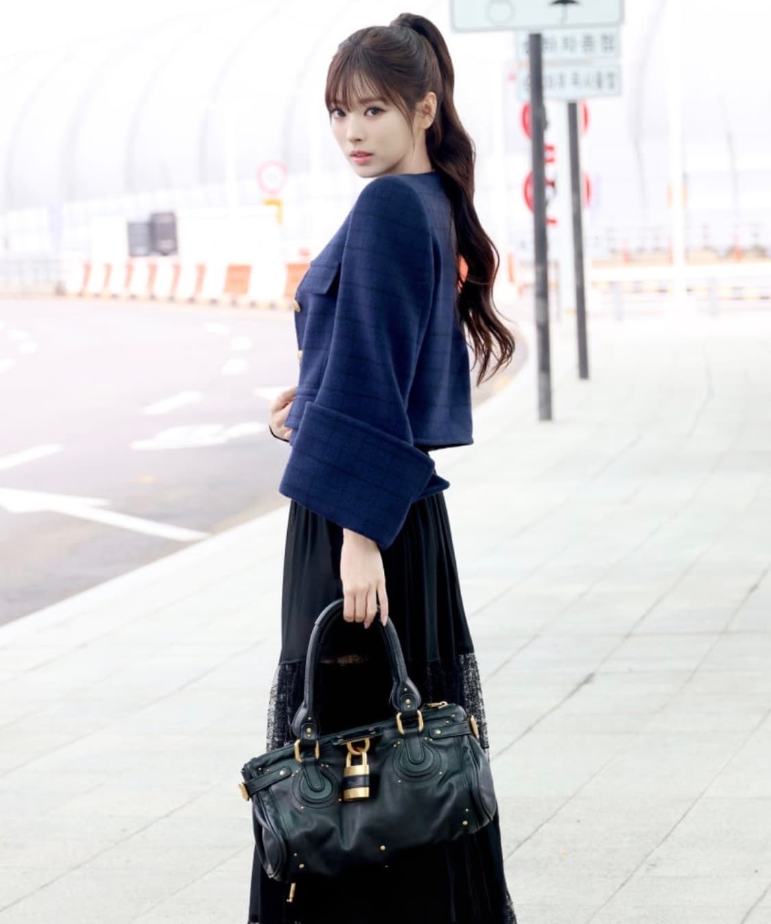 [A 정품] 끌로에 패딩턴백 다크브라운 상품이미지9