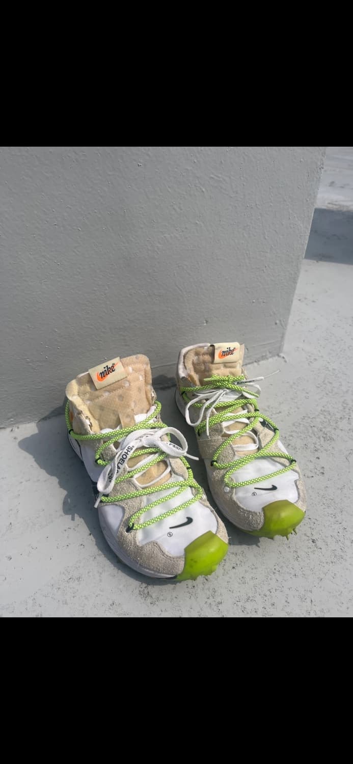 나이키x오프화이트 줌테라 카이거 5 화이트 상품이미지1