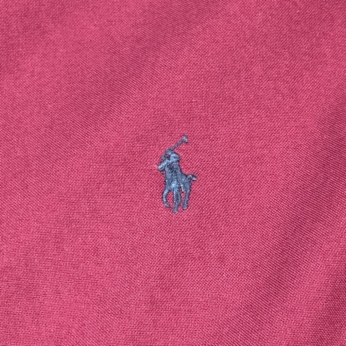 L) 폴로 랄프로렌 클래식 가먼트다이 셔츠 버건디 상품이미지4