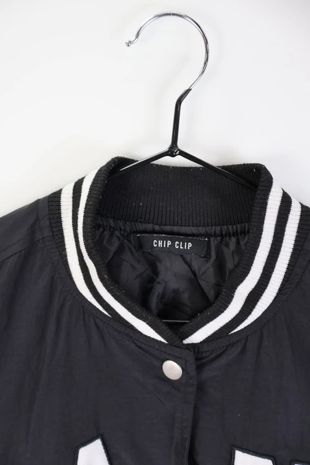 CHIP CLIP 블랙 항공점퍼 상품이미지6