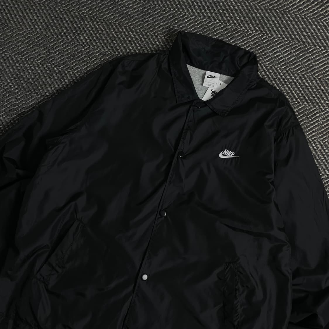 나이키 클럽 우븐 코치 자켓 블랙y 3590 상품이미지1