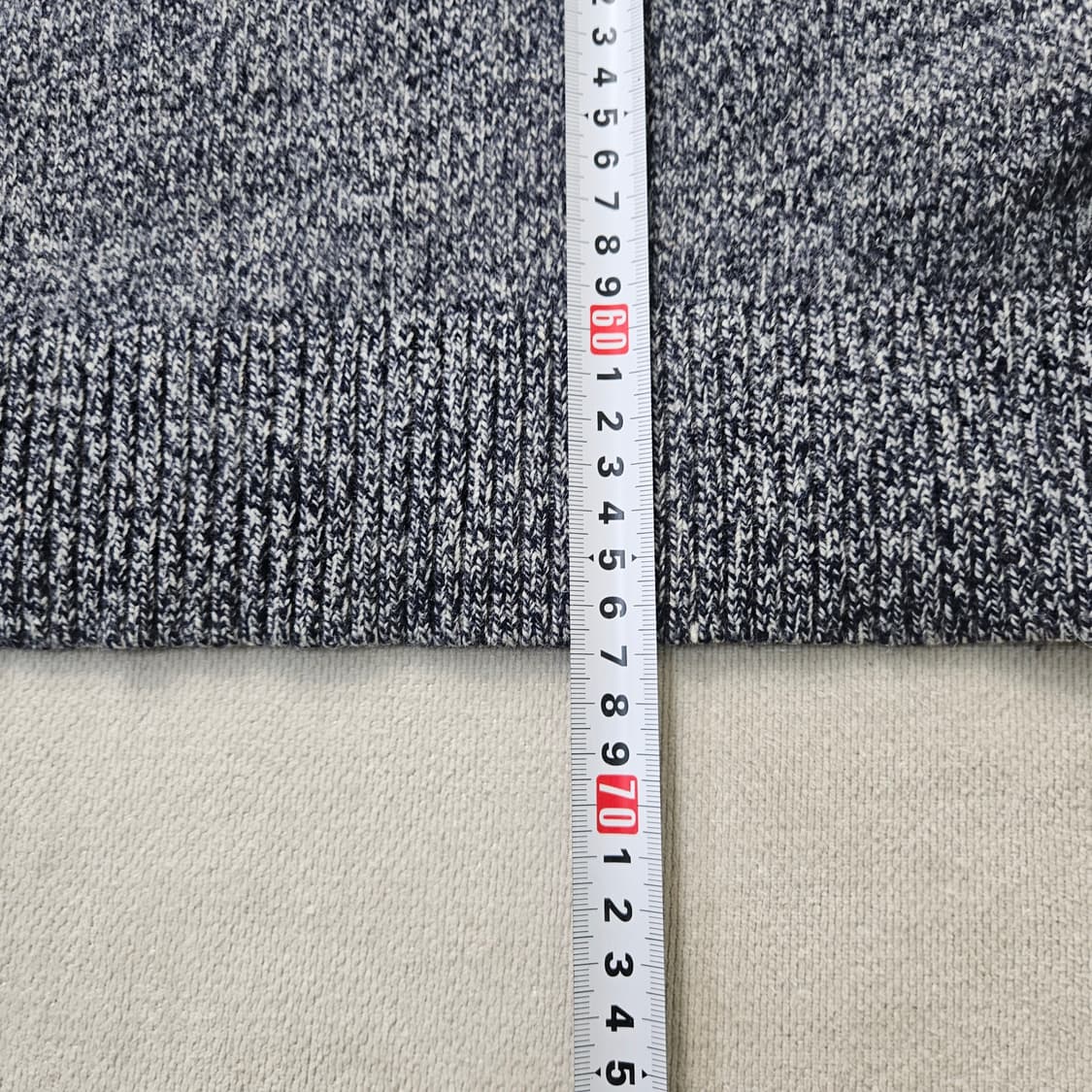 M 타미힐피거 아가일 니트 스웨터 0327Y 상품이미지7