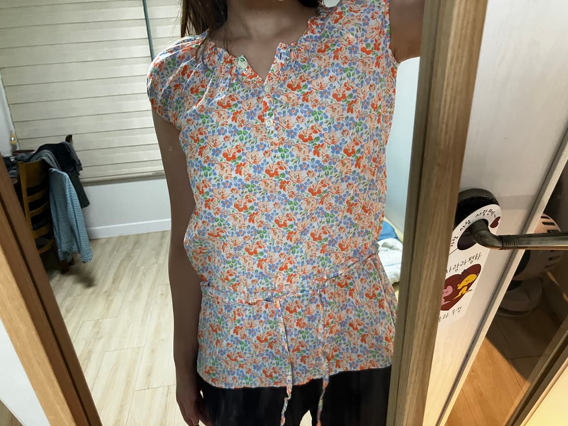 Flower pattern blouse 상품이미지4