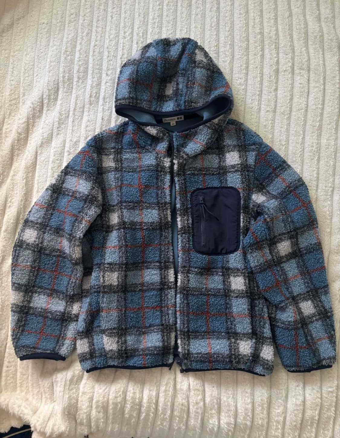 유니클로 JW앤더슨 프린트보아 후리스 상품이미지1