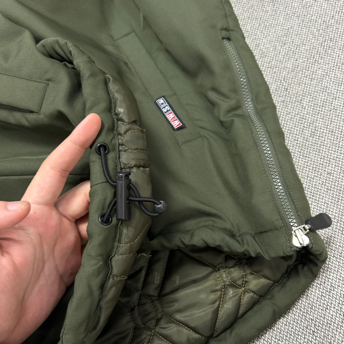 MLB WWS 다이아몬드백스 누빔 패디드 아노락(100) 상품이미지10