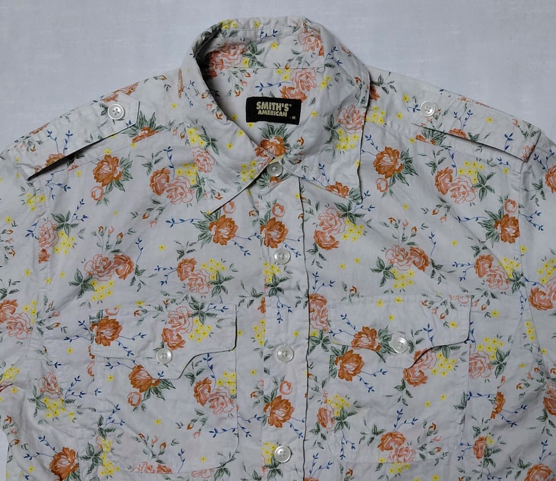[M] Smith's American 빈티지 플로럴 웨스턴 셔츠 상품이미지2