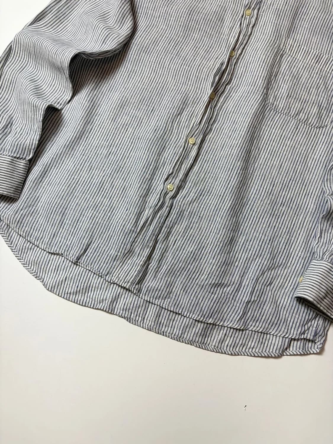 톰볼리니 Tombolini 이태리 린넨 스트라이프 셔츠 PN9266 상품이미지3