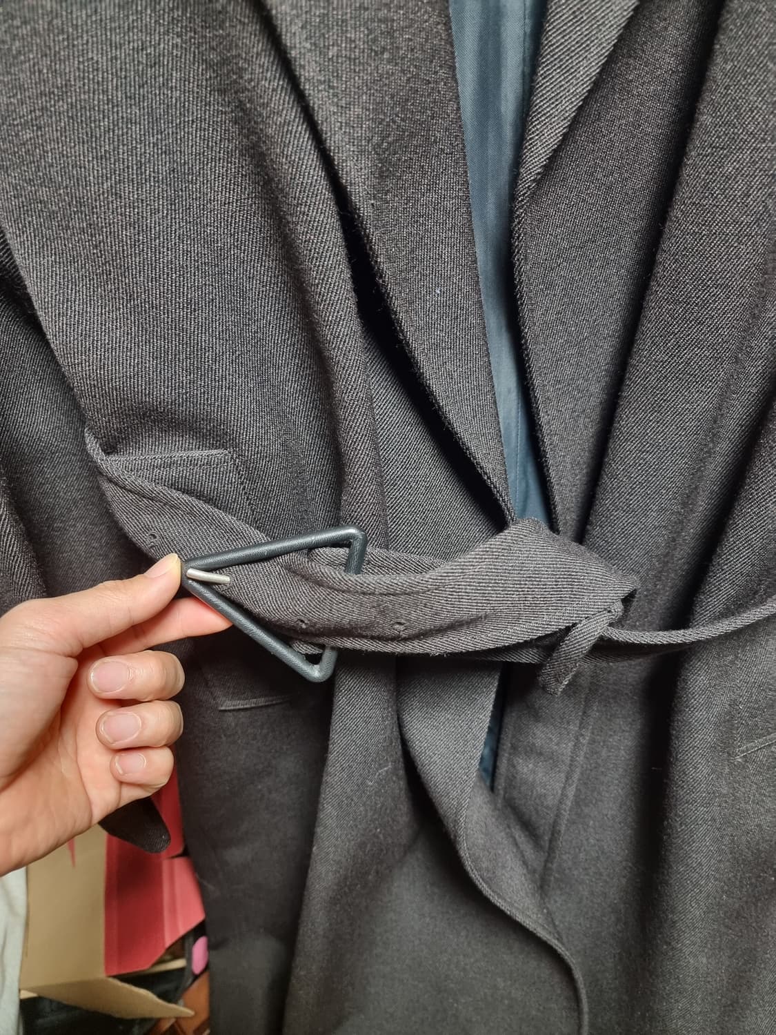 보테가베네타 울 드릴 코트  상품이미지3