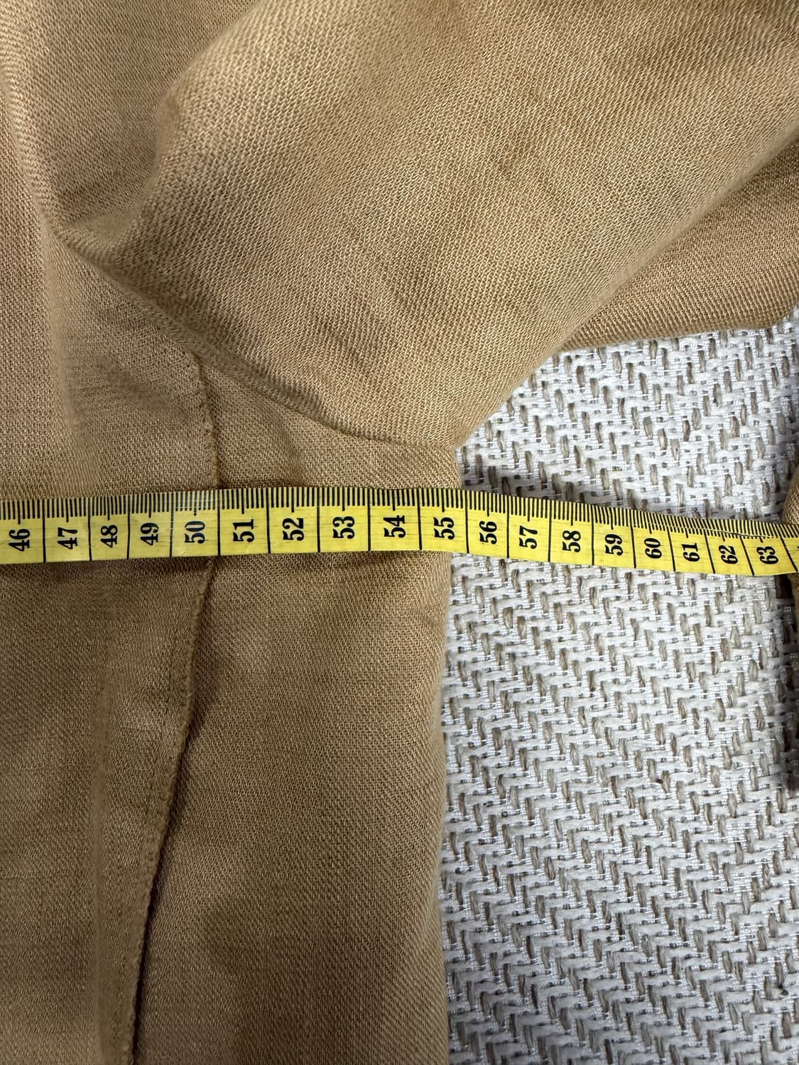 정품) SYSTEM 시스템 한섬 베이지색 자켓 88 상품이미지7