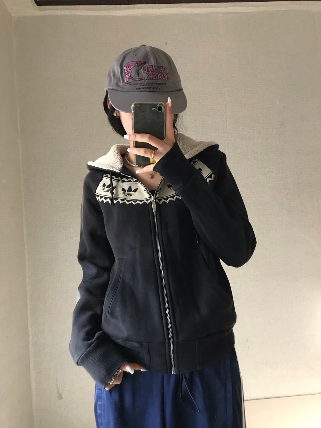 아디다스 노르딕 퍼후드집업 상품이미지1