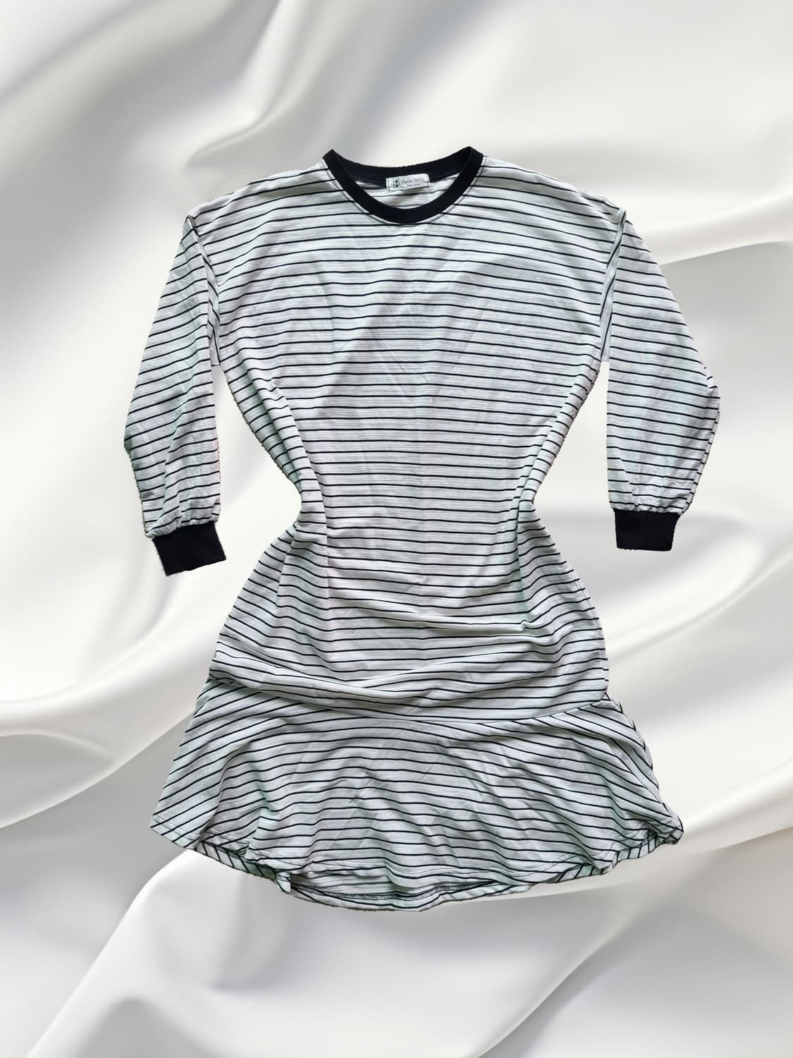 유니크 머메이드 라인 스트라이프 원피스 (Free) / 데일리룩 상품이미지1