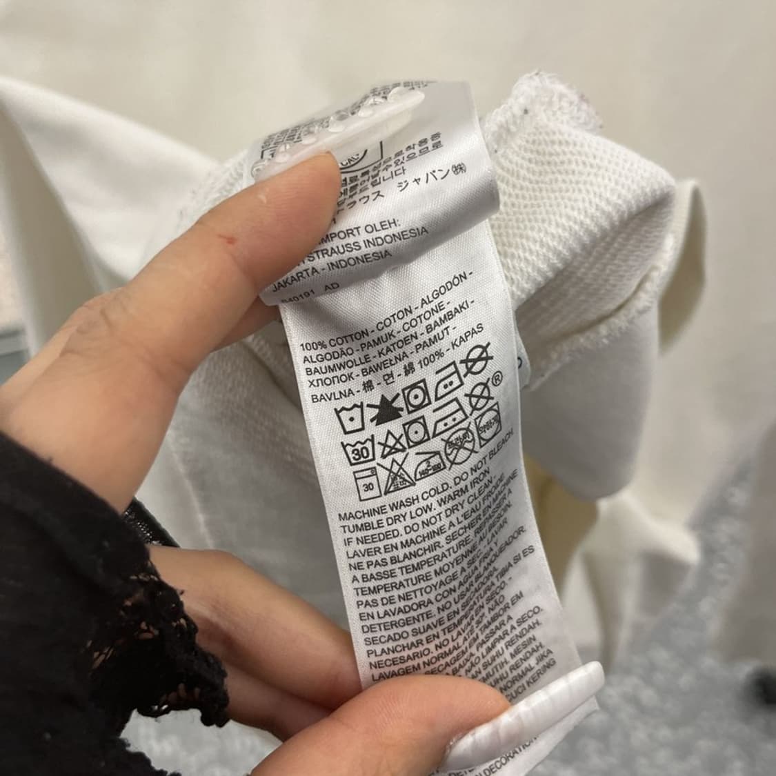 리바이스 올드스쿨 빈티지 배트윙 빅로고 후드티 M C10837 상품이미지6